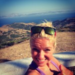 With Africa in the background