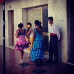 Spanish street party