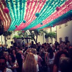 Spanish street party